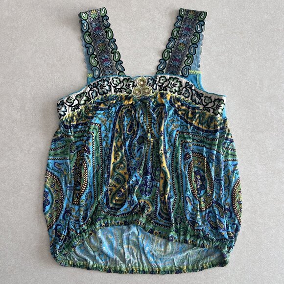 Free People Banded Border Tank ASO Alex Russo - Picture 6 of 12